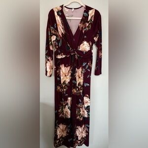 Pinkblush // Floral Maxi Dress